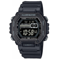 Casio Αναλογικό/Ψηφιακό Ανδρικό Ρολόι 47.2mm Χρονογράφος Μπαταρίας με Μαύρο Καουτσούκ Λουράκι